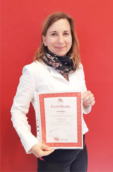 Vera Wenzel Zertifikat